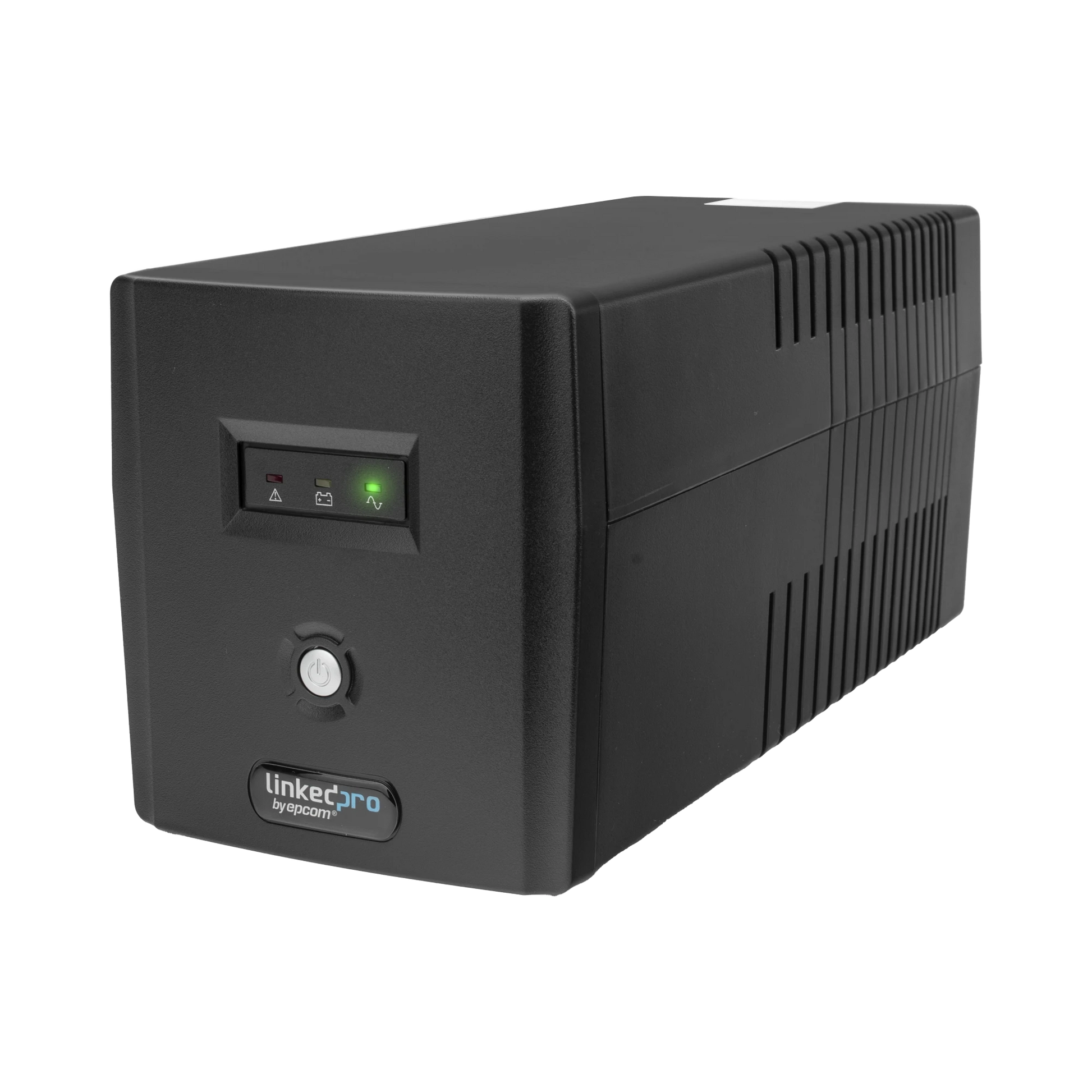 UPS 1000VA/600 W LÍNEA INTERACTIVA 120VCA / 6 TOMAS 5-15R (4 RESPALDADAS) / REGULACIÓN DE VOLTAJE / PROTECCIÓN RJ45-Energía-LINKEDPRO BY EPCOM-LP1000L-Bsai Seguridad & Controles