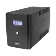 UPS 1500VA/900 W PANTALLA LCD / LÍNEA INTERACTIVA 120VCA / 6 TOMAS 5-15R (4 RESPALDADAS) / REGULACIÓN DE VOLTAJE / PROTECCIÓN RJ45-Energía-LINKEDPRO BY EPCOM-Bsai Seguridad & Controles