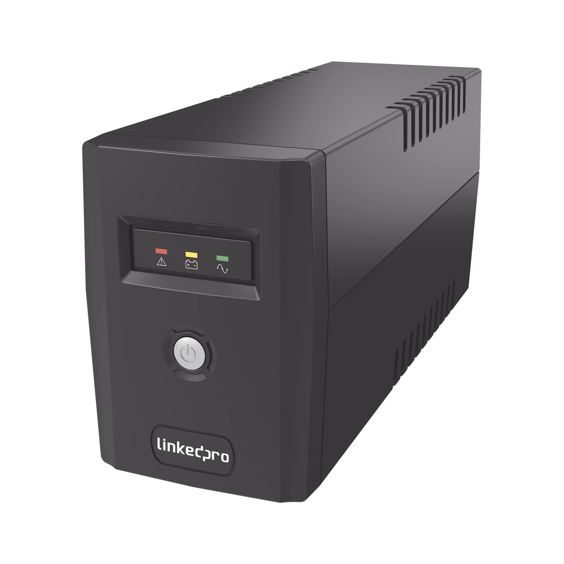 UPS 600VA/360 W LÍNEA INTERACTIVA / 6 CONTACTOS 5-15R (4 RESPALDADAS) / REGULACIÓN DE VOLTAJE / PROTECCIÓN RJ45-Energía-LINKEDPRO BY EPCOM-LP600L-Bsai Seguridad & Controles