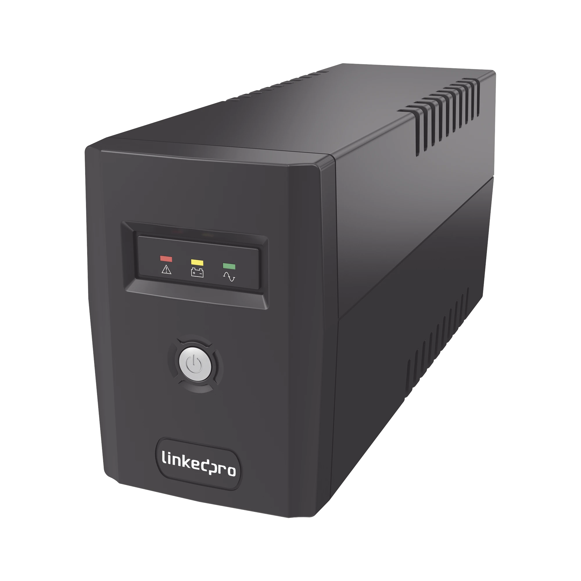 UPS 600VA/360 W LÍNEA INTERACTIVA / 6 CONTACTOS 5-15R (4 RESPALDADAS) / REGULACIÓN DE VOLTAJE / PROTECCIÓN RJ45-Energía-LINKEDPRO BY EPCOM-Bsai Seguridad & Controles