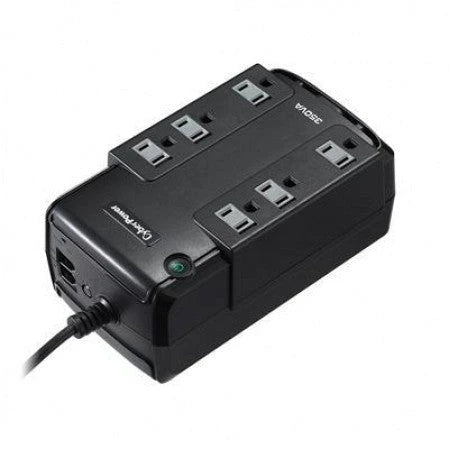 UPS CYBERPOWER DE 350VA TOPOLOGÍA STANDBY-Ups/No Break-CYBERPOWER-Bsai Seguridad & Controles