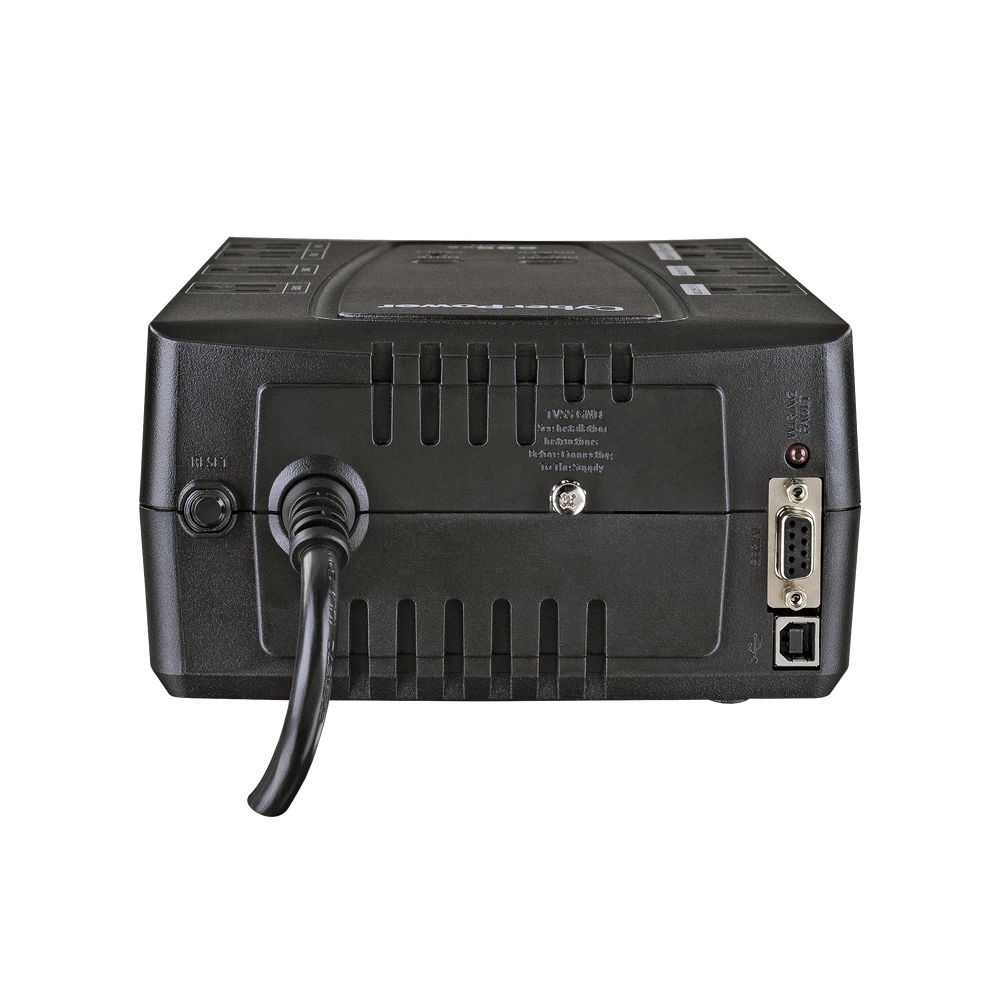 UPS CYBERPOWER DE 825VA, PANTALLA LCD INTELIGENTE, REGULADOR DE VOLTAJE (AVR)-Ups/No Break-CYBERPOWER-Bsai Seguridad & Controles