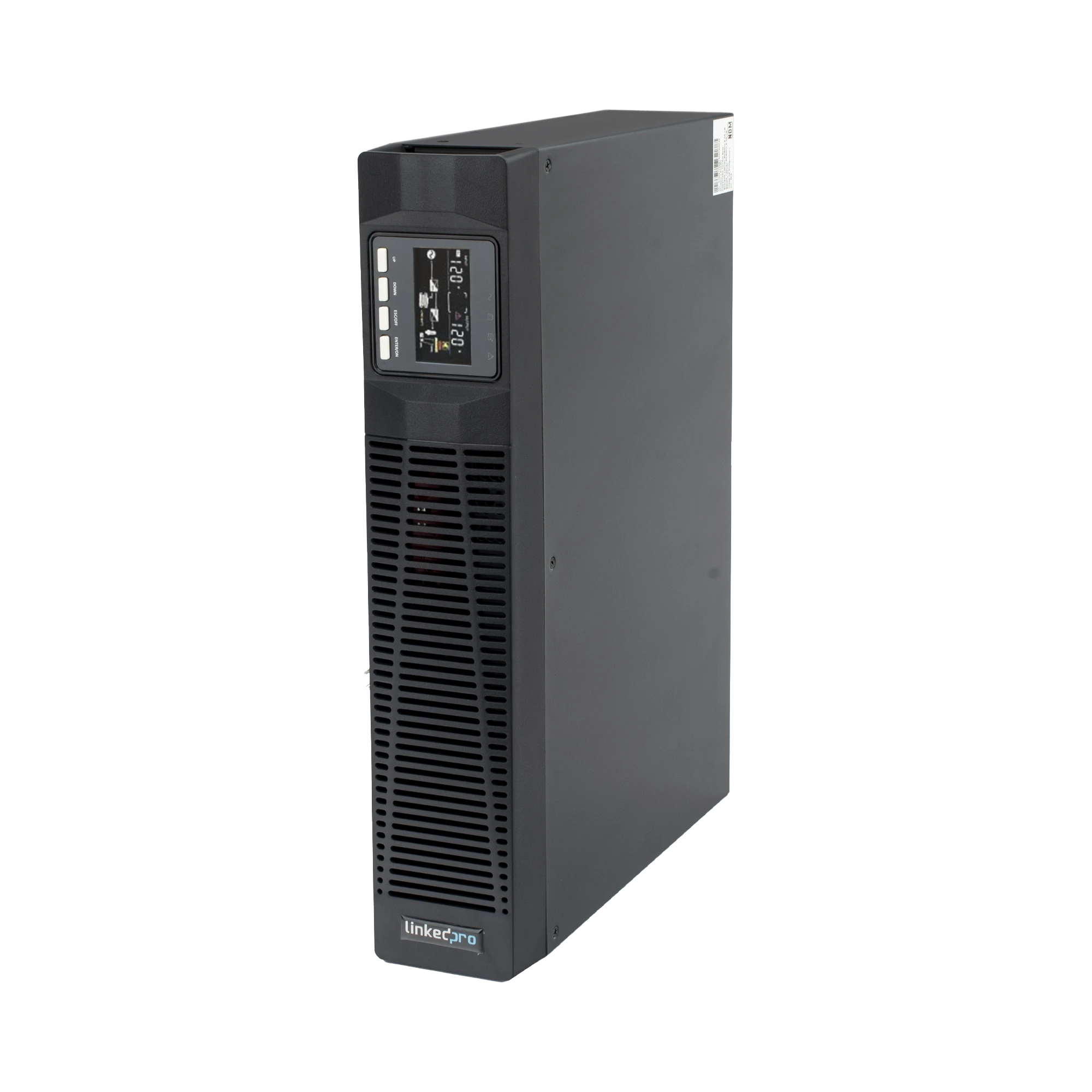 UPS DE 1000VA/900W / TOPOLOGÍA ON-LINE DOBLE CONVERSIÓN / ENTRADA Y SALIDA DE 120 VCA / CLAVIJA DE ENTRADA NEMA 5-20P / PANTALLA LCD CONFIGURABLE / FORMATO RACK/TORRE / 8 SALIDAS-Energía-LINKEDPRO BY EPCOM-Bsai Seguridad & Controles