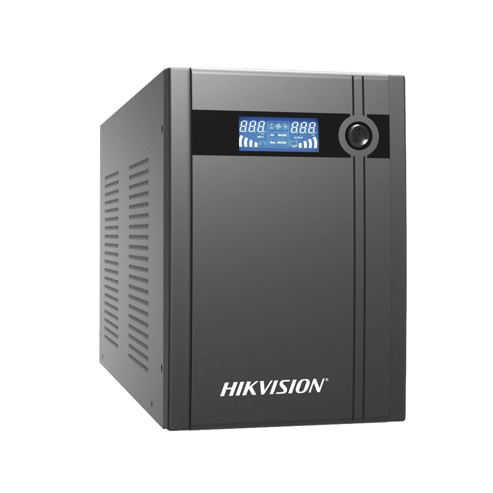 UPS DE 2000 VA / 1200 W / PANTALLA LCD / PROTECCIÓN CONTRA SOBRECARGA Y DESCARGA / ENTRADA Y SALIDA 120 VCA / 4 TOMAS NEMA 5-15R-Energía-HIKVISION-Bsai Seguridad & Controles