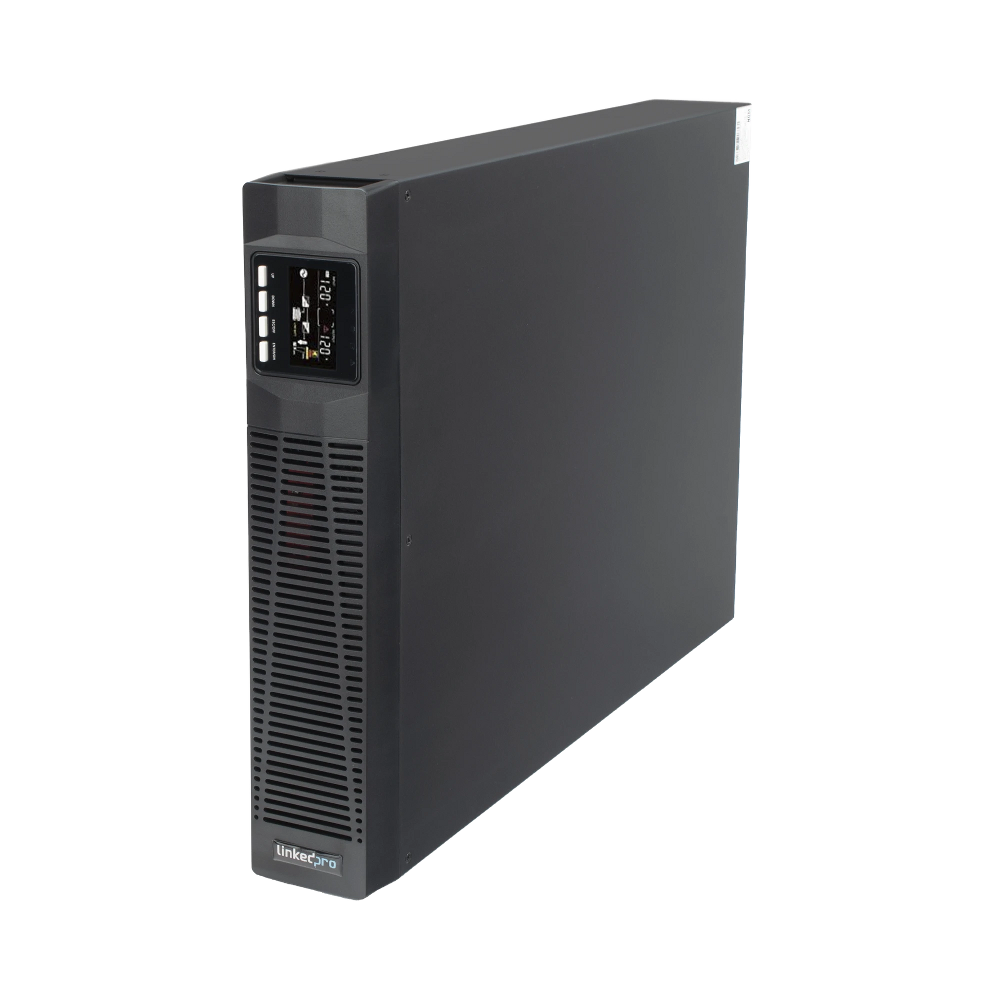 UPS DE 3000VA/2700W / TOPOLOGÍA ON-LINE DOBLE CONVERSIÓN CON BATERÍAS INTERNAS / ENTRADA Y SALIDA DE 120 VCA / PANTALLA LCD CONFIGURABLE / FORMATO RACK O TORRE / 8 SALIDAS-Energía-LINKEDPRO BY EPCOM-LP3KRT-Bsai Seguridad & Controles