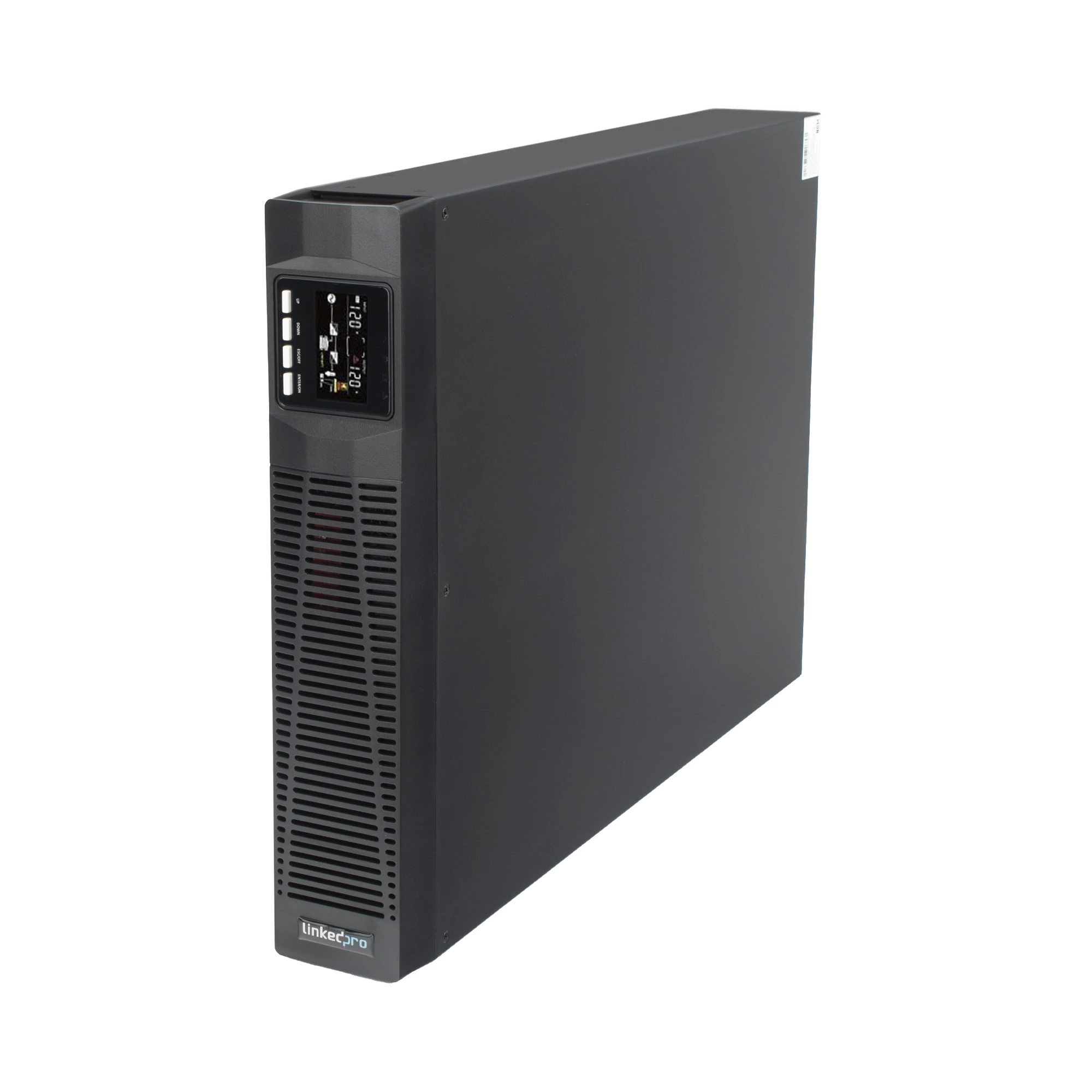 UPS DE 3000VA/2700W / TOPOLOGÍA ON-LINE DOBLE CONVERSIÓN CON BATERÍAS INTERNAS / ENTRADA Y SALIDA DE 120 VCA / PANTALLA LCD CONFIGURABLE / FORMATO RACK O TORRE / 8 SALIDAS-Energía-LINKEDPRO BY EPCOM-Bsai Seguridad & Controles