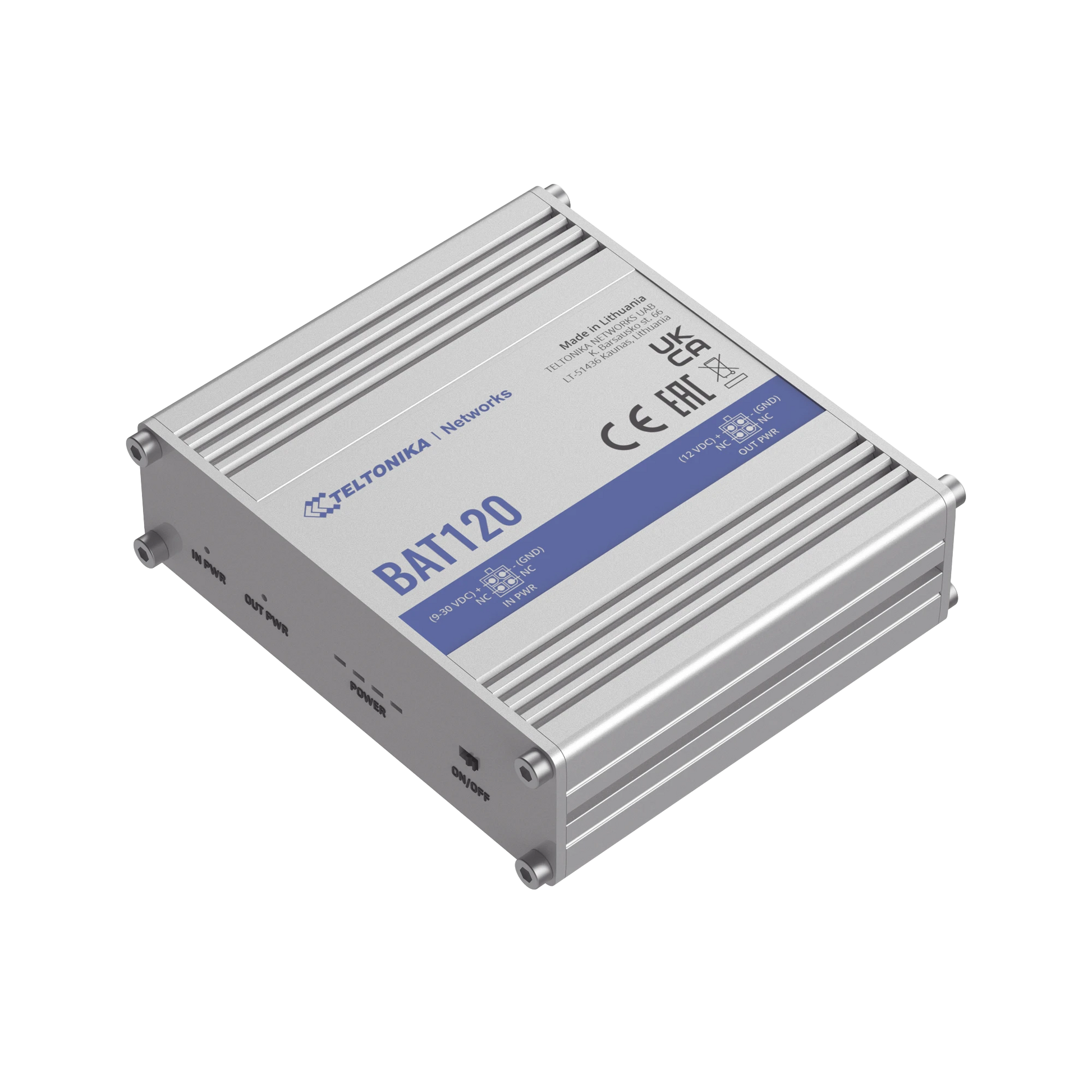 UPS INDUSTRIAL PARA (RUT2XX, RUT9XX, RUTXXX, TRBXXX) 2300 MAH 17 WH, 12 VOLTS DE SALIDA-Respaldo de Energía-TELTONIKA-Bsai Seguridad & Controles