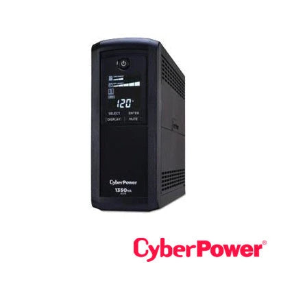 NO BREAK UPS TIPO TORRE CP1350AVRLCDA CYBERPOWER 1350VA/815W/PANEL LCD/ 5 CONTACTOS CON RESPALDO-SUPRESION DE PICOS / 5 CONTACTOS CON SUPRESION DE PICOS/LINEA INTERACTIVA/GREEN POWER/PUERTOS RJ11/RJ45/COAXIAL/USB-Ups/No Break-CYBERPOWER-Bsai Seguridad & Controles