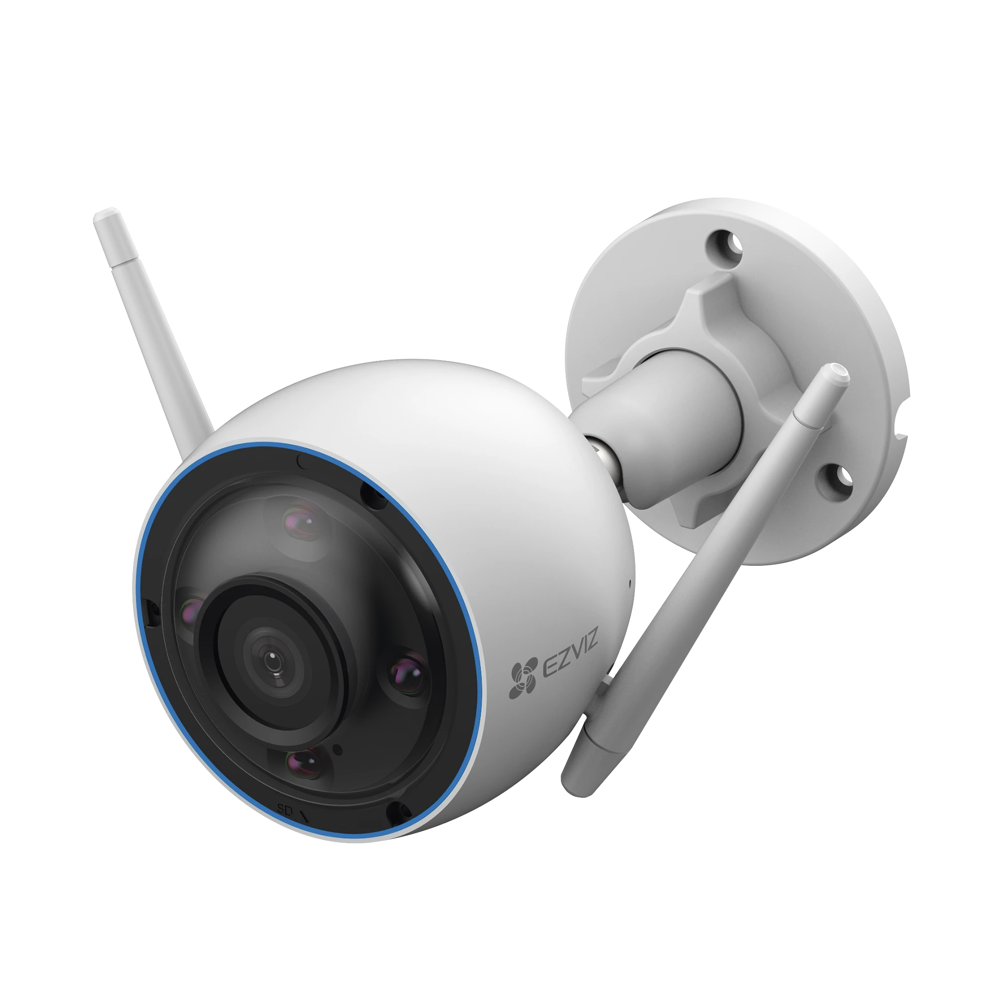 BALA WIFI / 5MP (3K) / DETECCIÓN HUMANA / DETECCIÓN DE VEHICULO / SIRENA / LUZ PARPADEANTE / COLORES EN OSCURIDAD / MICRO SD / USO EN EXTERIOR-Kits- Sistemas Completos-EZVIZ-Bsai Seguridad & Controles