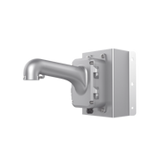 MONTAJE DE PARED PARA DOMOS PTZ CON MONTAJE DE ESQUINA / COLOR PLATA / USO EN EXTERIOR-Accesorios-HIKVISION-Bsai Seguridad & Controles