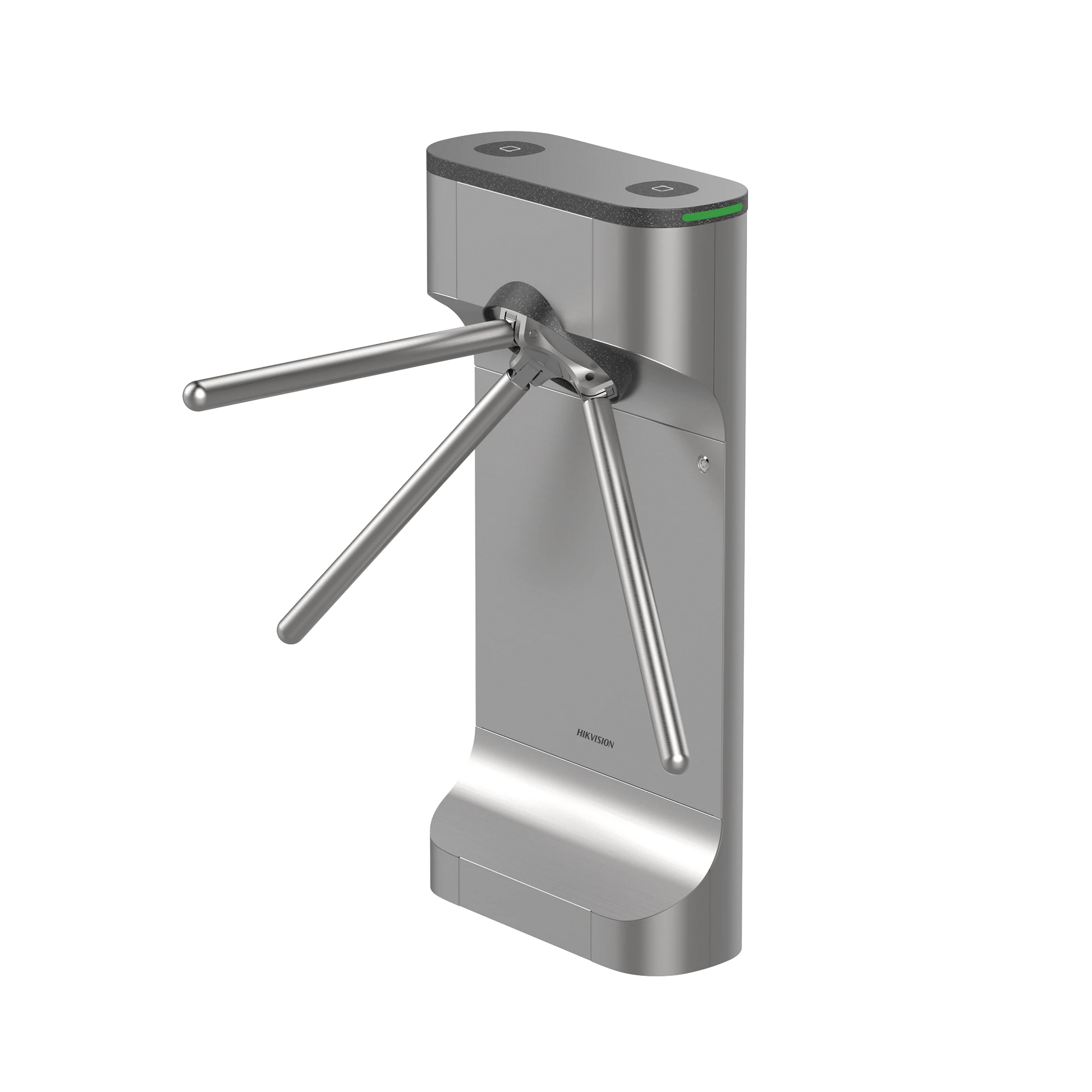 TORNIQUETE DE MEDIO CUERPO / USO RUDO / ACERO INOXIDABLE / LED INDICADOR DE ENTRADA Y SALIDA / USO EN INTERIOR-Torniquetes y Puertas de Cortesía-HIKVISION-Bsai Seguridad & Controles