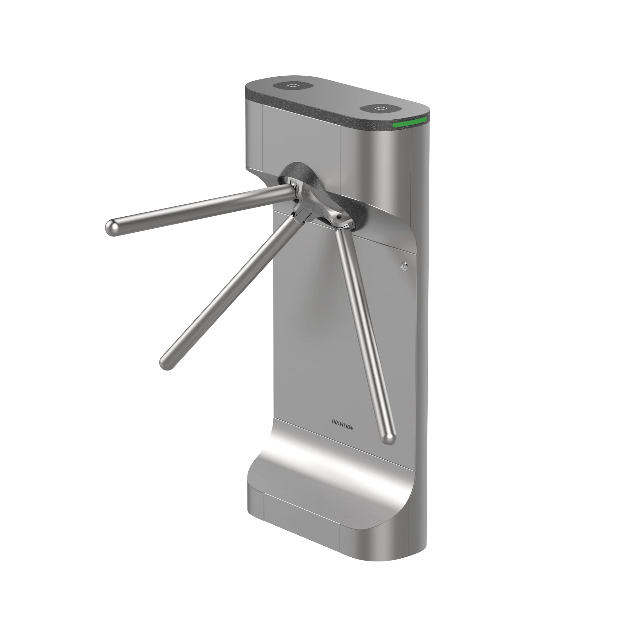 TORNIQUETE DE MEDIO CUERPO / USO RUDO / ACERO INOXIDABLE / LED INDICADOR DE ENTRADA Y SALIDA / USO EN INTERIOR-Torniquetes y Puertas de Cortesía-HIKVISION-Bsai Seguridad & Controles