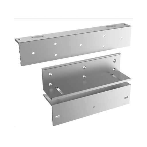 KIT DE MONTAJES Z Y L PARA CERRADURA MAGNÉTICA HIKVISION / COMPATIBLE CON DS-K4H255S / USO EN PUERTA DE MADERA Y METAL-Cerraduras-HIKVISION-DS-K4H255-LZ-Bsai Seguridad & Controles