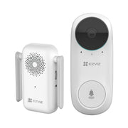 TIMBRE WI-FI (DOORBELL) DE BATERÍA RECARGABLE / LIBRE DE CABLES / LLAMADA A LA APP / INCLUYE TIMBRE PARA INTERIOR CON TIMBRES SELECCIONABLES / RANURA PARA MEMORIA / USO INTERIOR-Porteros-EZVIZ-Bsai Seguridad & Controles
