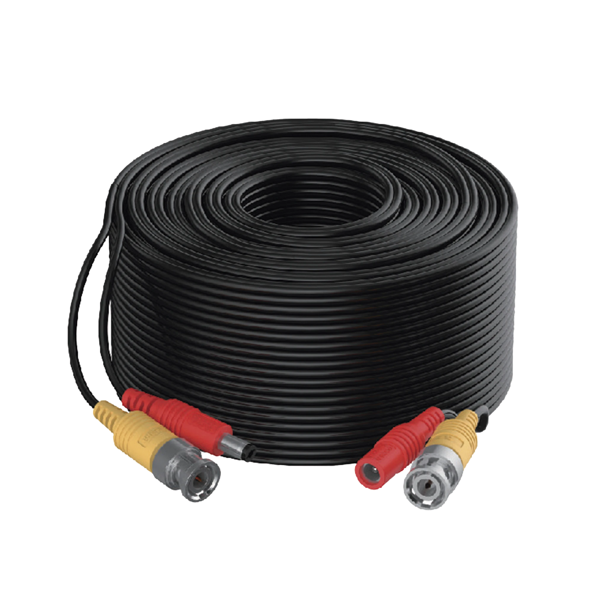 CABLE COAXIAL SIAMES (MINI RG59) + ALIMENTACIÓN / 10 METROS DE DISTANCIA / CCA / SOPORTA 1080P (2 MEGAPIXEL) HASTA 4K (8 MEGAPIXEL) / USO INTERIOR Y EXTERIOR-Cables y Conectores-HIKVISION-Bsai Seguridad & Controles