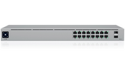 UBIQUITI USW-16-POE - SWITCH CAPA 2 DE 16 PUERTOS/ 8 PUERTOS POE 802.3AF&AT Y 8 PUERTOS GIGABIT SIN POE/ 2 PUERTOS 1GBPS SFP/ PRESUPUESTO POE DE HASTA 42W/ PANTALLA INFORMATIVA-Switches PoE-UBIQUITI-Bsai Seguridad & Controles