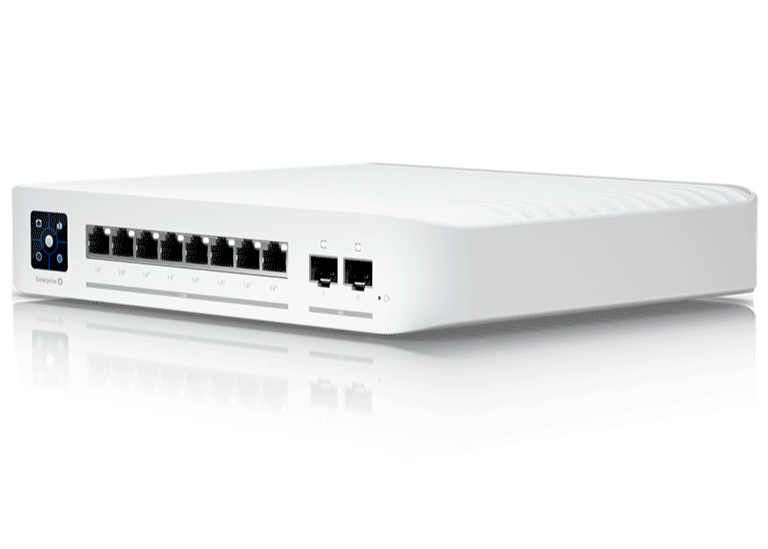 UBIQUITI USW-ENTERPRISE-8-POE - SWITCH CAPA 3 ADMINISTRABLE/ 8 PUERTOS 2.5 GBE POE/ 802.3AT POE/ 2 PUERTOS 10G SFP+ #PREVENTA-Switches POE-UBIQUITI-Bsai Seguridad & Controles