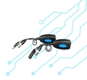 UTEPO UTP101PVHD12 - PAR DE TRANSCEPTORES 4K PARA VIDEO Y ENERGÍA/ CON ENTRADAS RJ45/ 4K HASTA 150 METROS CON CVI/ 4 Y 2 MEGAPIXELES HASTA 250 METROS/-Transceptores-UTEPO-Bsai Seguridad & Controles