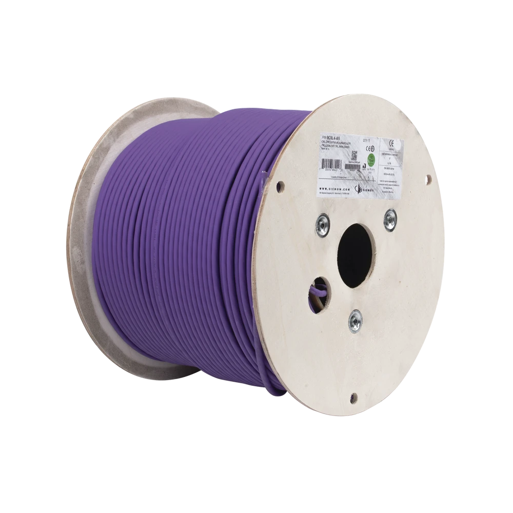 SIEMON BOBINA DE CABLE U/UTP DE 4 PARES Z-MAX CAT6A-Cableado-SIEMON-Bsai Seguridad & Controles