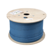 BOBINA DE CABLE BLINDADO F/UTP DE 4 PARES, Z-MAX, CAT6A, SOPORTE DE APLICACIONES 10GBASE-T, CMR (RISER), COLOR AZUL, 305M-Cableado-SIEMON-Bsai Seguridad & Controles