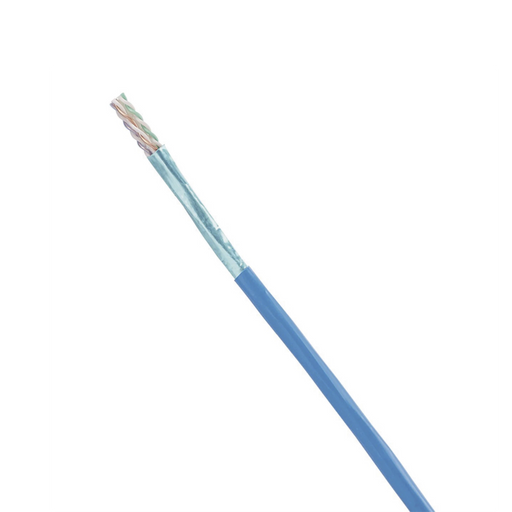 BOBINA DE CABLE BLINDADO F/UTP DE 4 PARES, CAT6A, SOPORTE DE APLICACIONES 10GBASE-T, CMR (RISER), COLOR AZUL, 305M-Cables y Conectores-PANDUIT-Bsai Seguridad & Controles