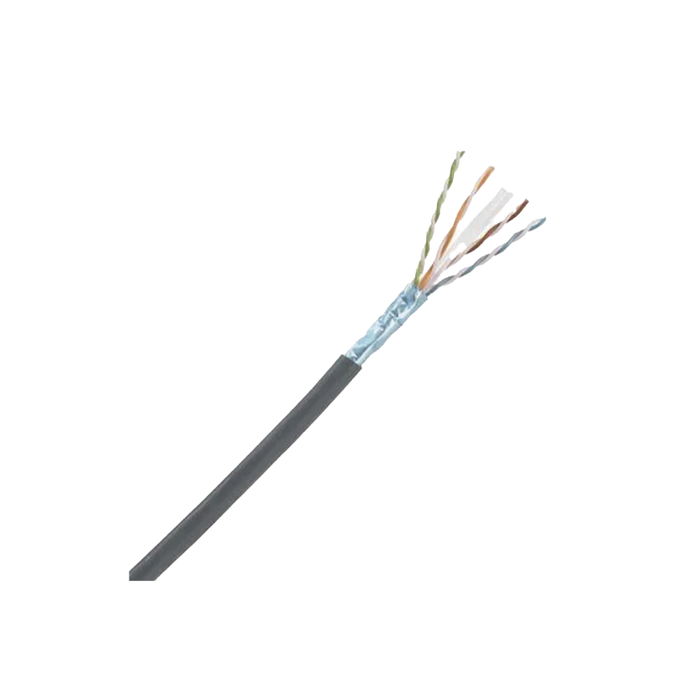 BOBINA DE CABLE BLINDADO F/UTP DE 4 PARES, CAT6A, SOPORTE DE APLICACIONES 10GBASE-T, LSZH (LIBRE DE GASES TÓXICOS), COLOR NEGRO, 305M-Cable-PANDUIT-Bsai Seguridad & Controles