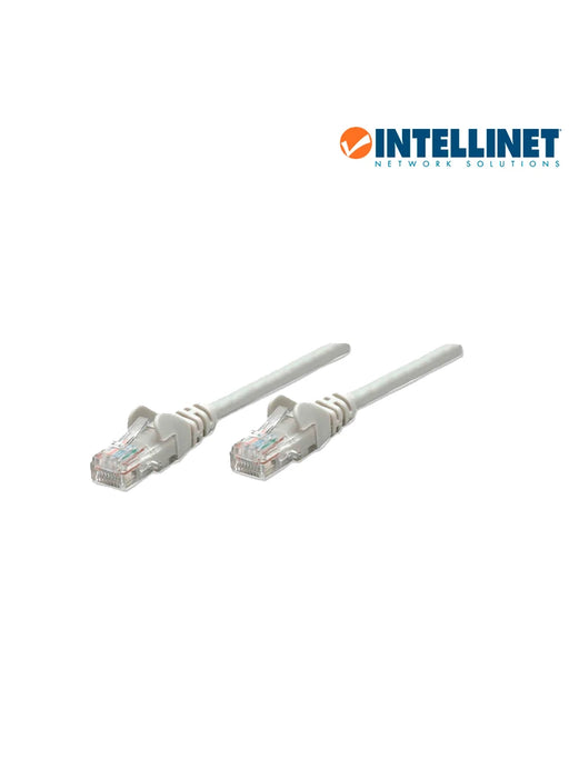 INTELLINET 318921 - CABLE PATCH / 1.0M( 3.0F) / CAT 5E / UTP GRIS-Patch Cord / Latiguillo-INTELLINET-ITL2840002-Bsai Seguridad & Controles