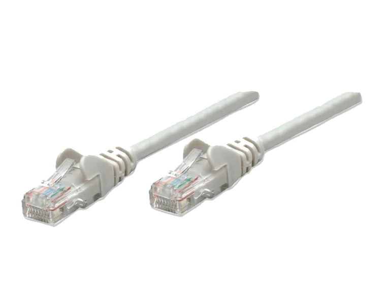 INTELLINET 340427 - CABLE PATCH / CAT 6 / 0.5M ( 1.5F) / UTP GRIS-Patch Cord / Latiguillo-INTELLINET-Bsai Seguridad & Controles