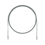 CABLE DE PARCHEO TX6, UTP CAT6, DIAMETRO REDUCIDO (28AWG), COLOR GRIS, 1.5 METROS (4.92 PIES)