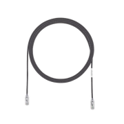 CABLE DE PARCHEO TX6, UTP CAT6, DIAMETRO REDUCIDO (28AWG), COLOR NEGRO, 4.57 METROS (15 PIES)