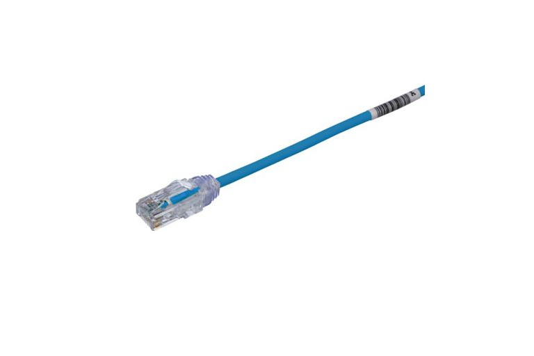 PANDUIT UTP28SP3BU - PATCH CORD / CABLE DE PARCHEO /TX6, UTP / DIÁMETRO REDUCIDO (28AWG) / 3 PIES (0.91 M) / CATEGORÍA 6 / AZUL-Patch cord-PANDUIT-Bsai Seguridad & Controles