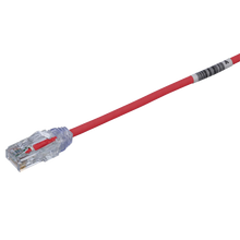 Cable de parcheo UTP / CAT6 / 28AWG diámetro reducido / 20.2 CM (0.66 FT) / LSZH-CM / rojo - PANDUIT