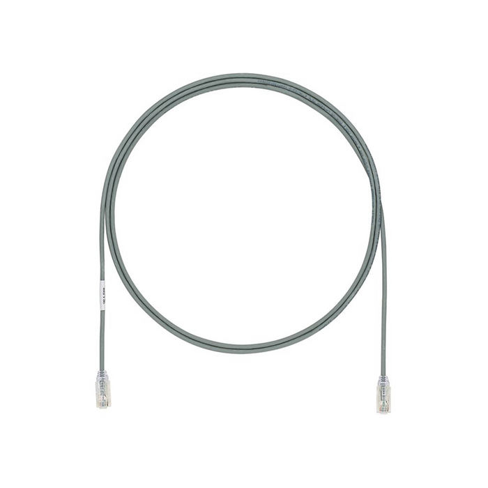 CABLE DE PARCHEO UTP CAT6A, CM/LSZH, DIÁMETRO REDUCIDO (28AWG), COLOR GRIS, 2 FT-Cableado de Cobre-PANDUIT-UTP28X2GY-Bsai Seguridad & Controles