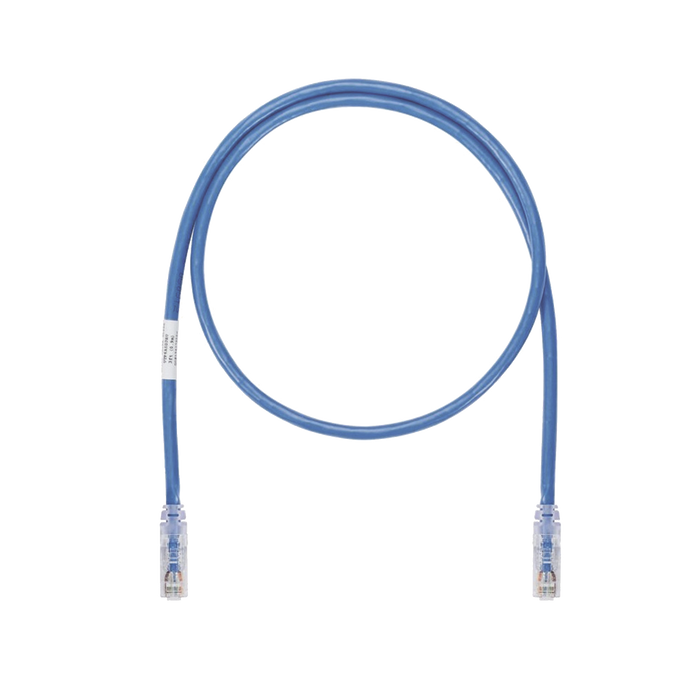 CABLE DE PARCHEO UTP, CAT6A, 24 AWG, CM, COLOR AZUL, 17FT-Cableado de Cobre-PANDUIT-UTP6AX17BU-Bsai Seguridad & Controles