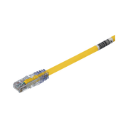 CABLE DE PARCHEO UTP, CAT6A, 24 AWG, CM, COLOR AMARILLO, 9.14 METROS (30 PIES)