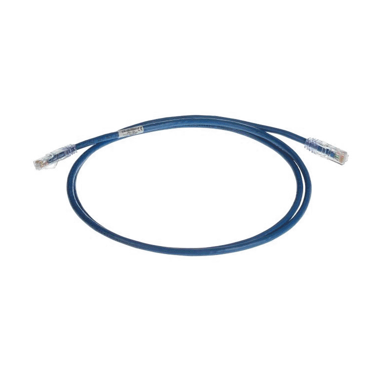 PANDUIT UTPSP3BUY PATCH CORD DE 100% COBRE UTP / 24 AWG / 3 PIES (0.91 M) / CATEGORÍA 6 / AZUL-Patch Cord / Latiguillo-PANDUIT-Bsai Seguridad & Controles