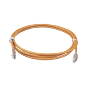 CABLE DE PARCHEO TX6, UTP CAT6, 24 AWG, CM, COLOR NARANJA, 0.91 METROS (3 PIES)