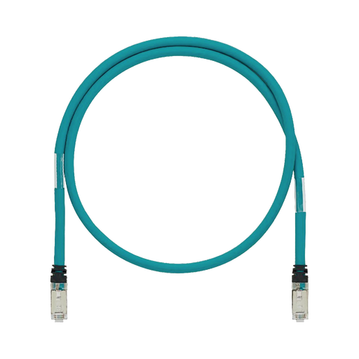 PATCH CORD CAT5E DE GRADO INDUSTRIAL 600V, BLINDADO SF/UTP, CALIBRE 24 AWG, COLOR AQUA, 15M-Cableado-PANDUIT-ISTPHCH15MTL-Bsai Seguridad & Controles