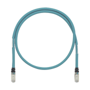 PATCH CORD CAT6A DE GRADO INDUSTRIAL 600V, BLINDADO SF/UTP, CALIBRE 26 AWG, COLOR AQUA, 30 CM.-Patch Cords-PANDUIT-Bsai Seguridad & Controles
