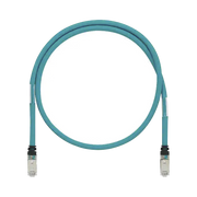 PATCH CORD CAT6A DE GRADO INDUSTRIAL 600V, BLINDADO SF/UTP, CALIBRE 26 AWG, COLOR AQUA, 5M-Patch Cords-PANDUIT-Bsai Seguridad & Controles