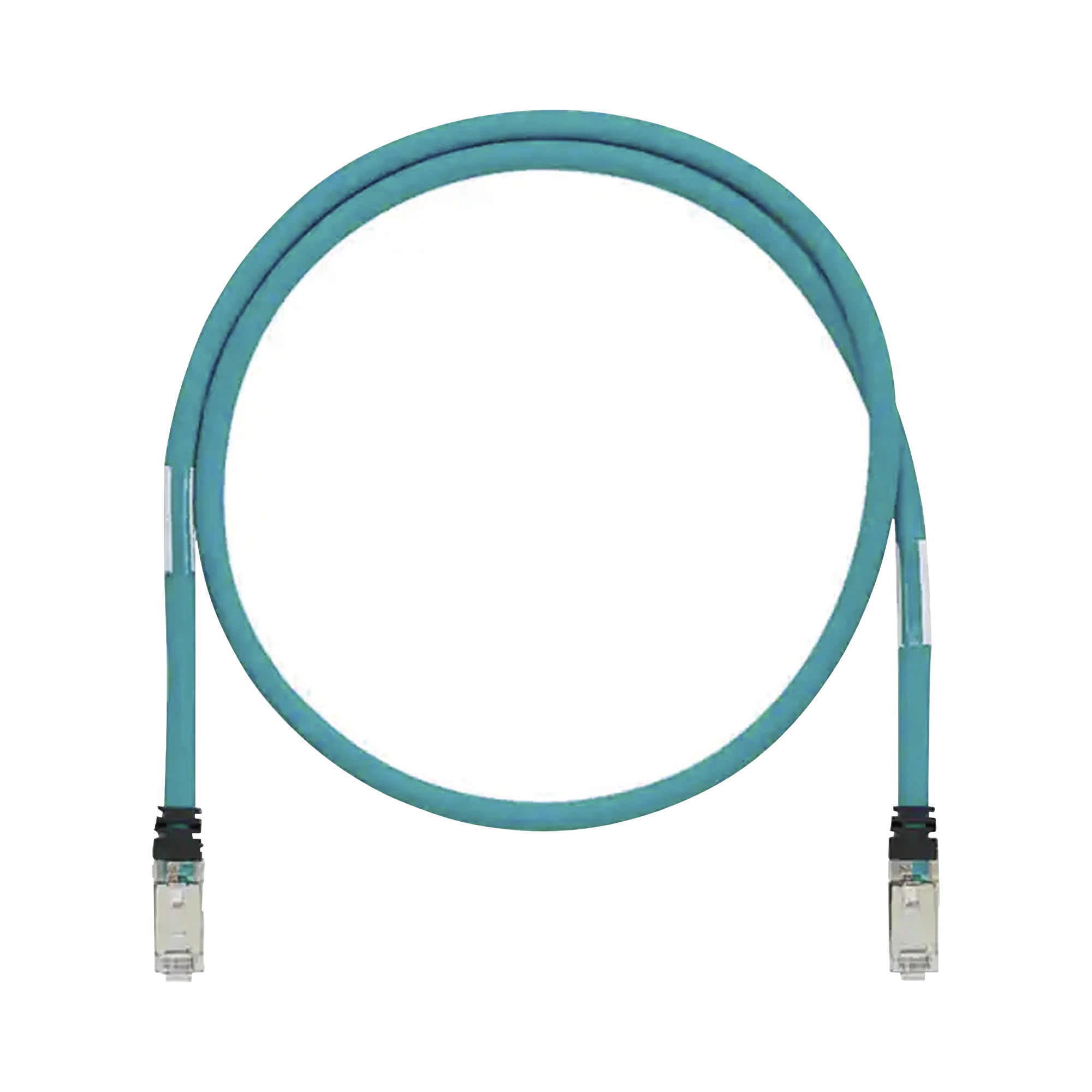 PATCH CORD CAT6A DE GRADO INDUSTRIAL 600V, BLINDADO SF/UTP, CALIBRE 26 AWG, COLOR AQUA, 5M-Patch Cords-PANDUIT-Bsai Seguridad & Controles