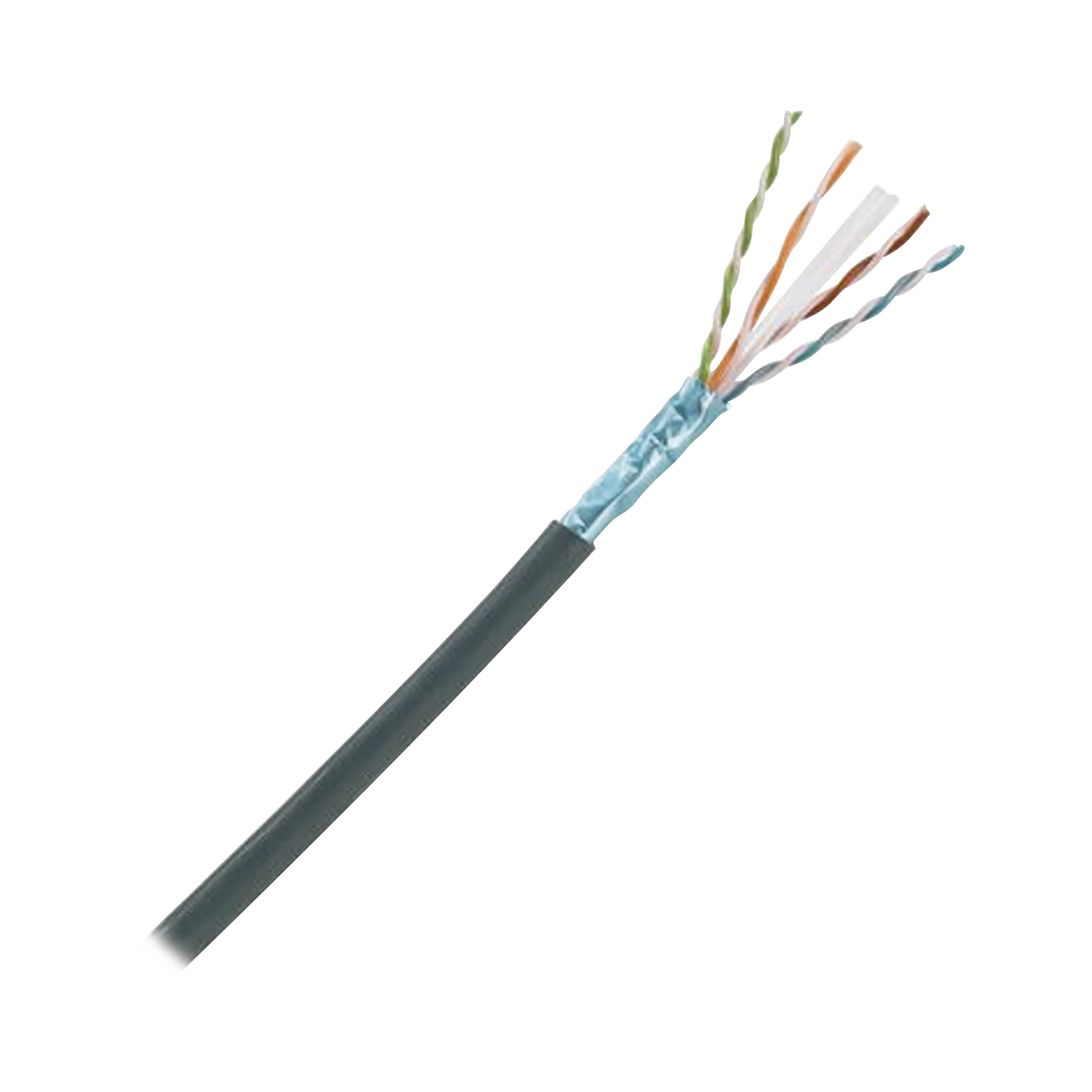 BOBINA DE CABLE PLANTA EXTERNA CON GEL, DE 4 PARES, CAT6A, BLINDADO F/UTP, COLOR NEGRO, 305M-Cableado-PANDUIT-Bsai Seguridad & Controles