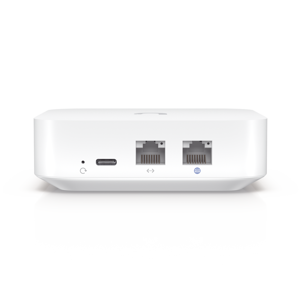 ROUTER UNIFI ULTRA EXPRESS UX CON WIFI 6, 1 PUERTO WAN GBE / 1 PUERTO GBE LAN. ADMINISTRA HASTA 4 DISPOSITIVOS UNIFI EN MODO GATEWAY, O FUNCIONA COMO AP, HASTA 50 CLIENTES-UBIQUITI-Bsai Seguridad & Controles