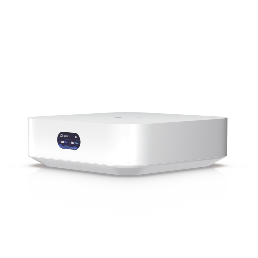 ROUTER UNIFI ULTRA EXPRESS UX CON WIFI 6, 1 PUERTO WAN GBE / 1 PUERTO GBE LAN. ADMINISTRA HASTA 4 DISPOSITIVOS UNIFI EN MODO GATEWAY, O FUNCIONA COMO AP, HASTA 50 CLIENTES-UBIQUITI-Bsai Seguridad & Controles