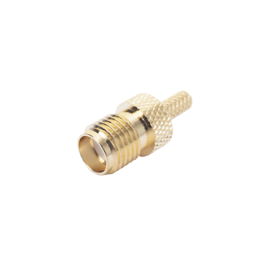 CONECTOR SMA HEMBRA INVERSO DE ANILLO PLEGABLE PARA CABLE RG-174/U, BELDEN 8216.-Conectores-RF INDUSTRIES,LTD-Bsai Seguridad & Controles