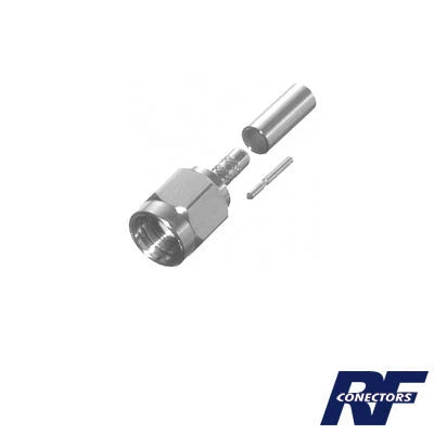 CONECTOR SMA MACHO DE ANILLO PLEGABLE PARA CABLE RG-174/U, BELDEN 8216,-Conectores-RF INDUSTRIES,LTD-Bsai Seguridad & Controles
