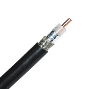 RETAZO DE 5 METROS DE CABLE COAXIAL TIPO RG-8/U, CONDUCTOR CENTRAL DE 2.74 MM EN COBRE SÓLIDO CAL. 10, CON 90% DE BLINDAJE DE MALLA TRENZADA DE COBRE ESTAÑADA + CINTA DUOBOND, AISLAMIENTO DE POLIETILENO SEMI-SÓLIDO, FORRO DE PVC. PREC-Cableado-BELDEN-Bsai Seguridad & Controles
