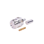 CONECTOR N HEMBRA DE ANILLO PLEGABLE PARA CABLES RG-142/U, LMR-195.-Conectores-RF INDUSTRIES,LTD-Bsai Seguridad & Controles