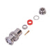CONECTOR BNC MACHO DE ROSCA PARA CABLE RG-58/U, RG-142/U, NÍQUEL, ORO, DELRIN. .-Conectores-RF INDUSTRIES,LTD-Bsai Seguridad & Controles