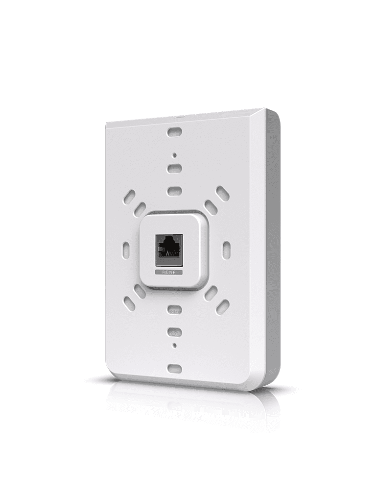UBIQUITI U6-IW - PUNTO DE ACCESO PARA PARED WIFI 6/ FRECUENCIA DE OPERACIÓN 2.4GHZ Y 5GHZ/ CAPACIDAD DE TRANSMISIÓN DE HASTA 5.3GBPS/ 4 PUERTOS SECUNDARIOS RJ-45-Puntos de Acceso-UBIQUITI-Bsai Seguridad & Controles